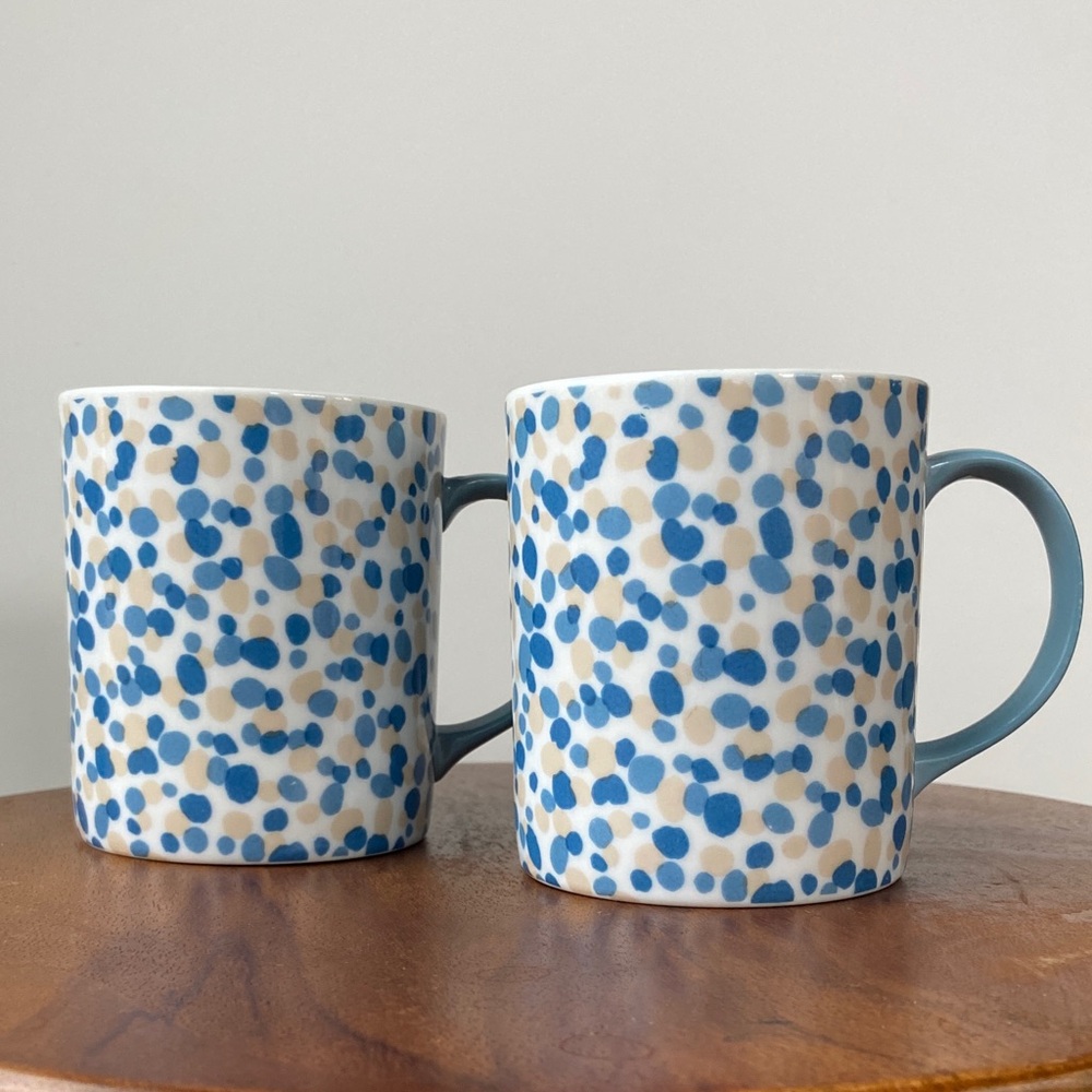 Vintage Donghia for Toscany Speckled Mugs